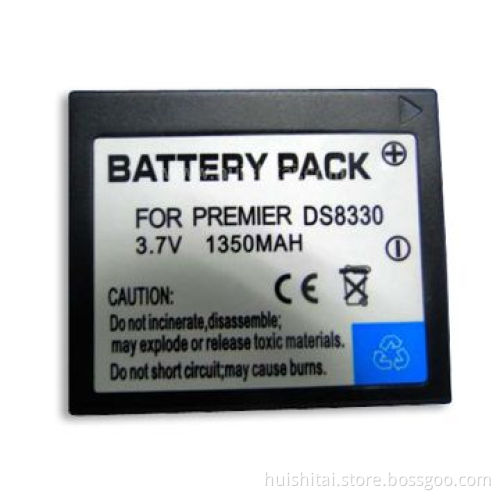 Digital Camera Battery for Premier, with 3.7V Voltage, 1,350mAh Capacity and CE/RoHS Marks